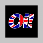 British Oi!   čierne teplákové kraťasy s tlačeným logom